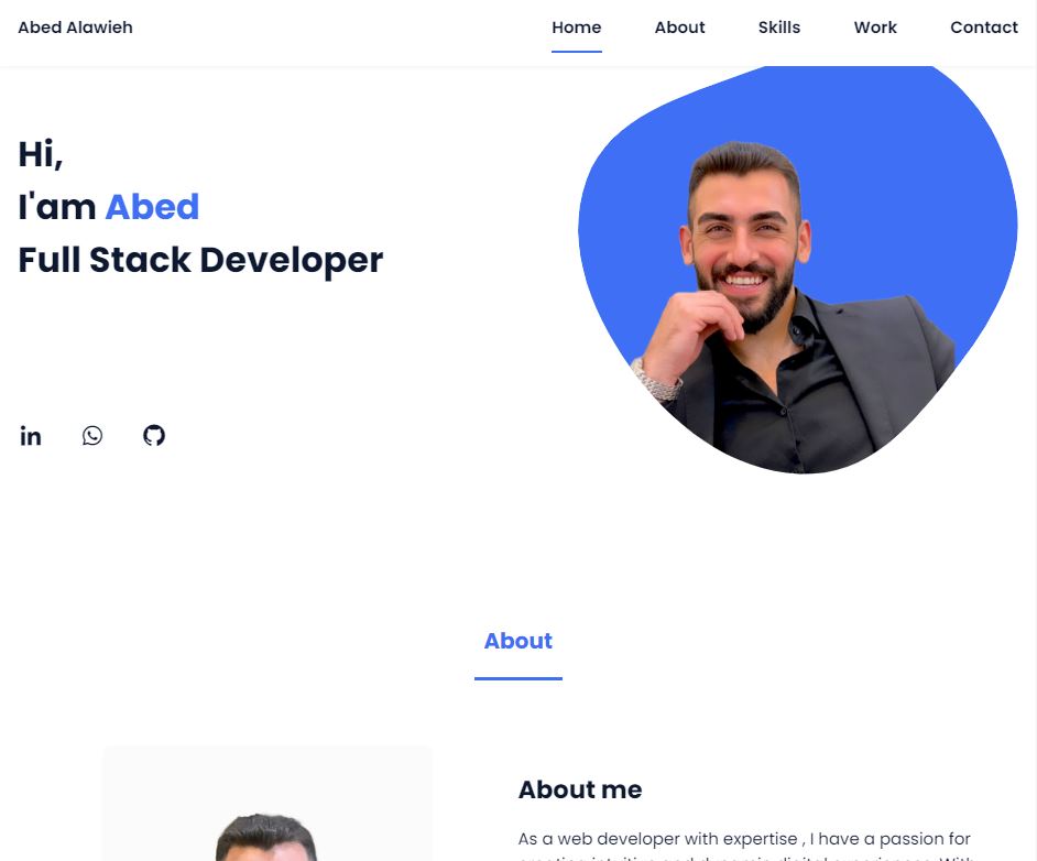 Abed's Personal-Portfolio